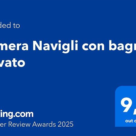 Camera Navigli Con Bagno Privato Milano Exteriör bild